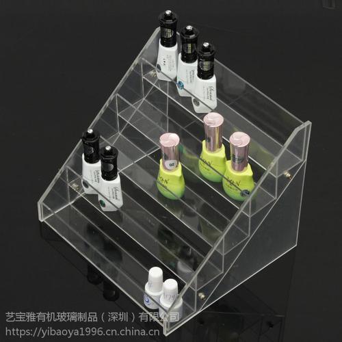 工厂加工订制批发亚克力化妆品展架有机玻璃工艺品陈列架